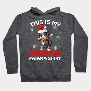 This is my Christmas Pajama Shirt Bernese Mountain Hoodie